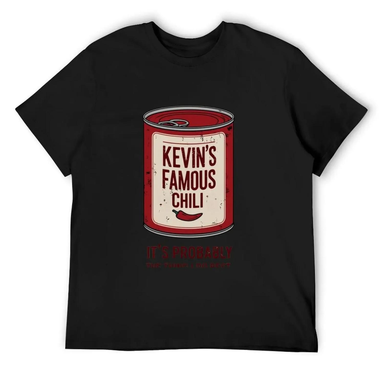 Kevin’s Famous Chili - The Office Kevin Malone Inspired Design - It s probably the thing I do best T-Shirt topping mens t shirts S