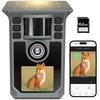 FKPCAM Trail Infrared Smartphone 4K Wildlife Monitoring Security 4K Includes One Solar 5000mAh Rechargeable Infrared LED for Nighttime Motion IP67