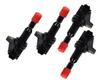 Ignition Coil Direct Ignition Coil Set of 4 for Honda Fits GE6 GE7 GE8