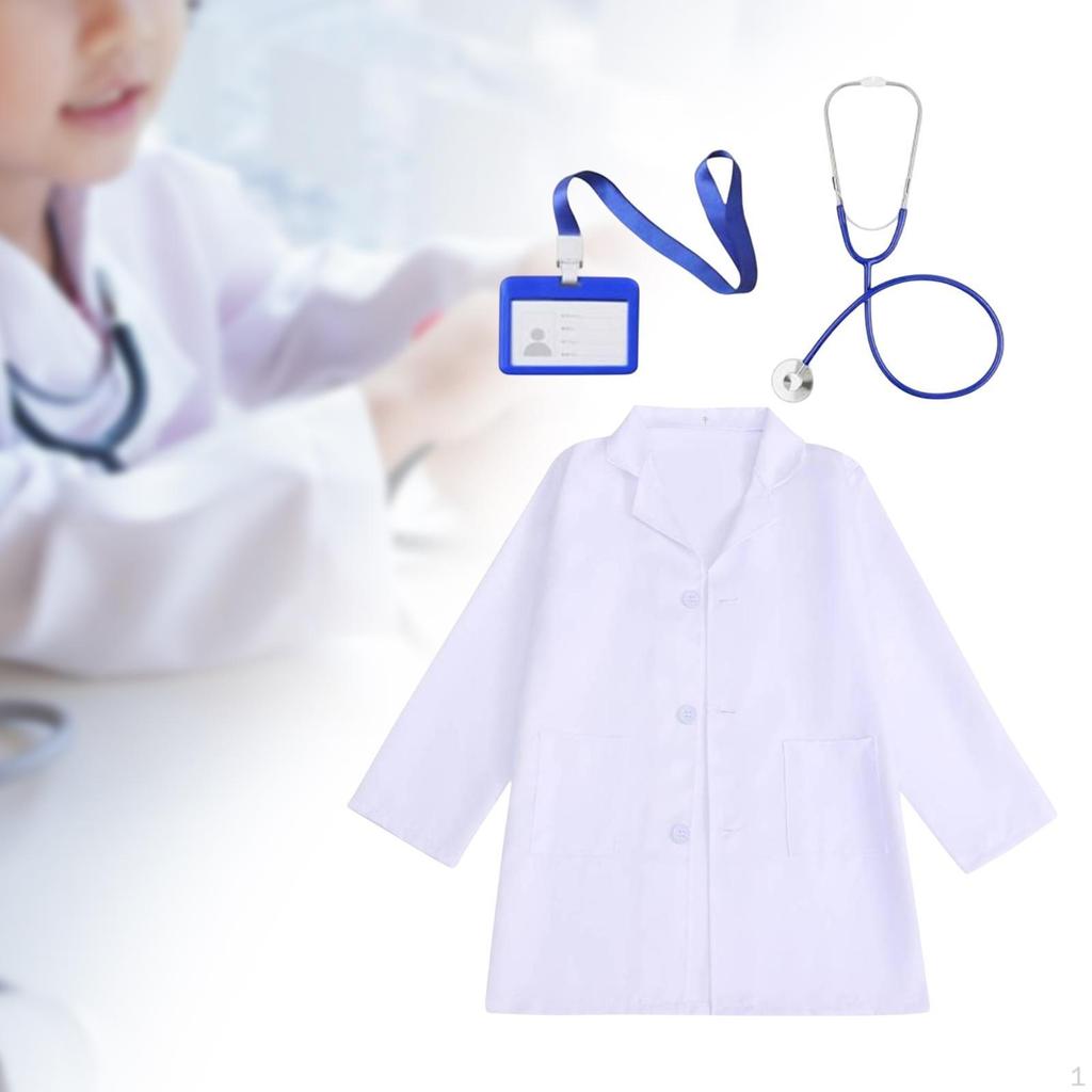 Kind Rollenspiel Arztkostüm Pädagogisches Interaktives Spielzeug Fantasie Verkleiden Kinder Krankenschwester
