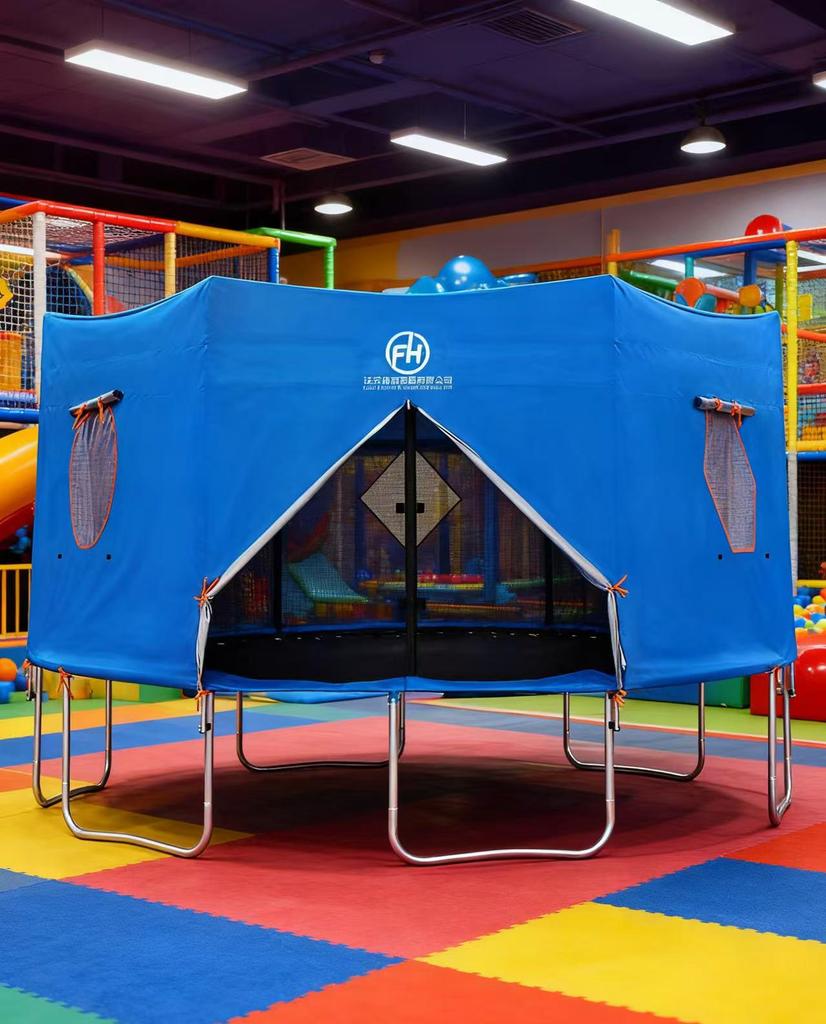 Summer Sunshade & Mosquito-Repellent Bouncing Bed Tent
