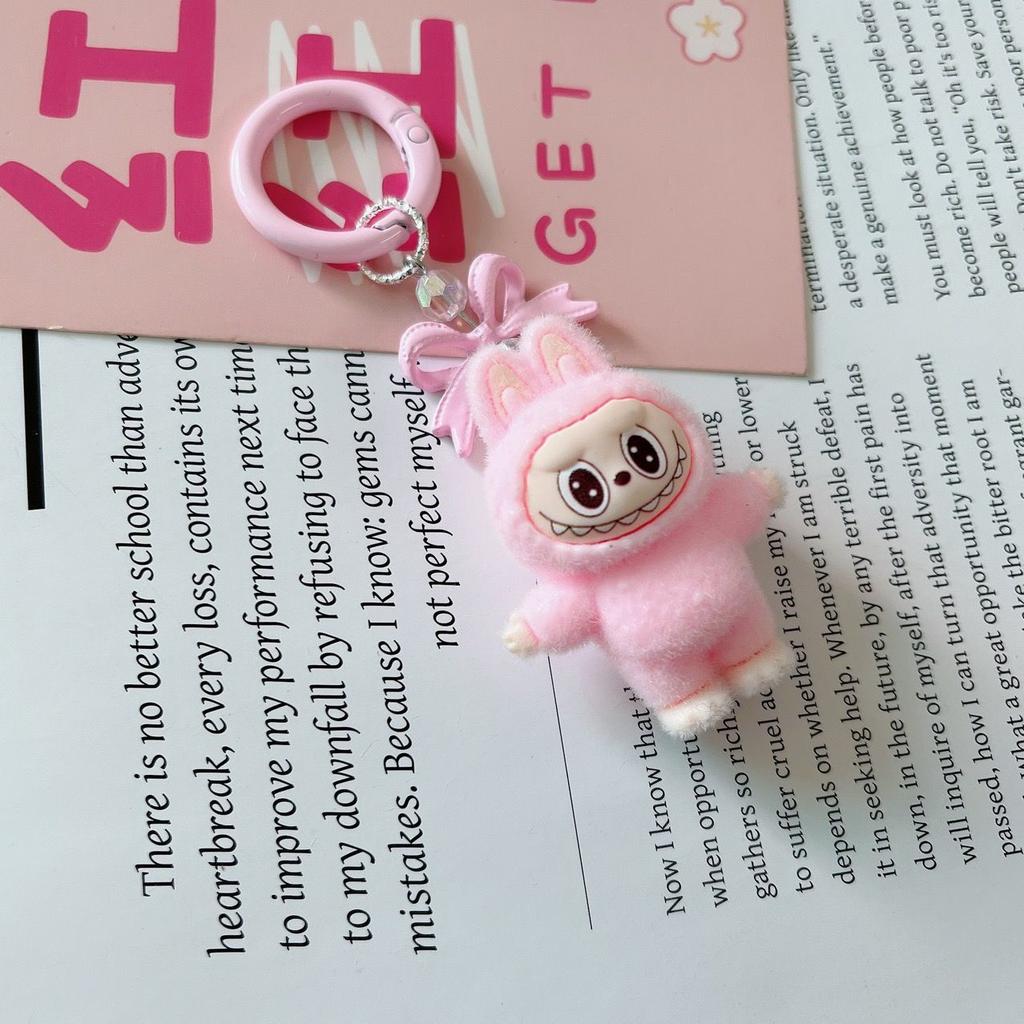 Labu Plush Keychain New 4.5CM Creative Plush Gift Pendant Bag Pendant