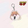 Anime High School DxD HERO Acrylic Keychains Pendant Rias Kureha Accessories Car Key Chain Key Ring Phone Bag Hanging Jewelry