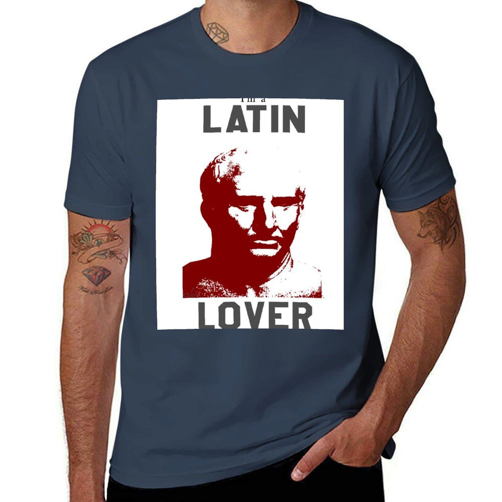 

man man plain for T-Shirt shirts Lover t t printed Latin shirt S