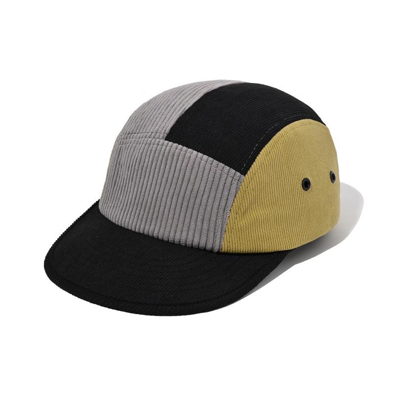 

New Color Matching Corduroy Vintage Couple Baseball Cap Soft Top Unisex for Men Women Outdoor Fall Winter Warm Fashion Hat Adjustable