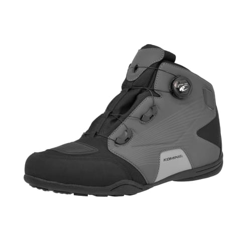 KOMINE Motorcycle Dial Fit WP Riding Shoes BK-096 Waterproof 05-096 Solid Black 27.0 Cm