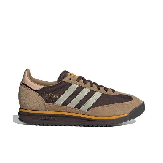 adidas SL72 RS Braun Gebraucht Gelb Unisex Freizeitschuhe Kittgrau IG4645