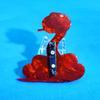 Blucome New Green Snake Brooch Acrylic Animal Brooch for Women Men Suit Scarf Hat Lapel Pins