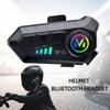 2 Rider Talk Intercom Headset Waterproof Interphone Motorcycle Helmet Headset  Outdoor Riding