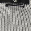 STONE ISLAND 45145180 Gray Zip-Up Knit tops S grayUsed