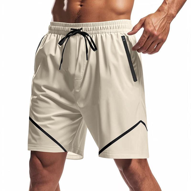 Summer New American Style Sports Shorts Light Luxury Simple Casual Beach Shorts for Men