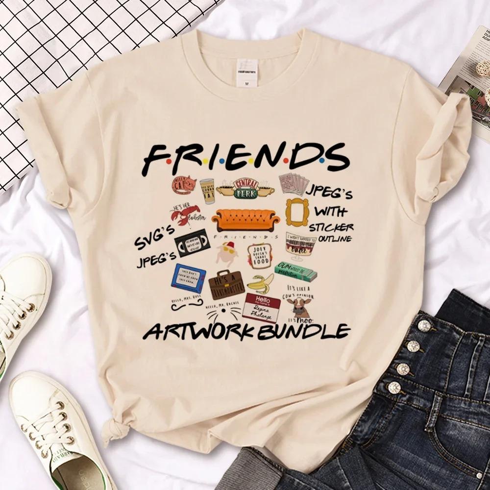 T-shirt Scena Milkshake Classica di Friends, Unisex Anni '90 Sitcom Nostalgico Streetwear Tee, Top Casual a Manica Corta 100% Cotone