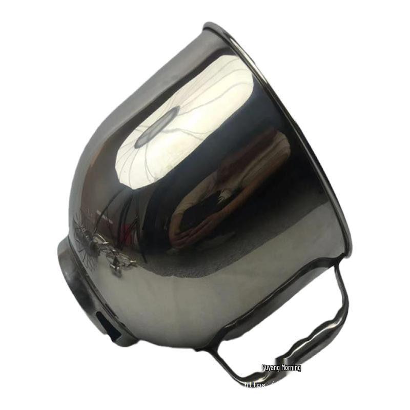 7L Stainless Steel Multi-Function Chef Machine: Fresh Milk, Egg Beating, Dough Kneading & Mixing Bowl.