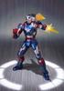 TAMASHII NATIONS Iron Approximately and Painted Action Figure S.H.Figuarts Patriot, 160mm, PVC, ABS, Die-cast
