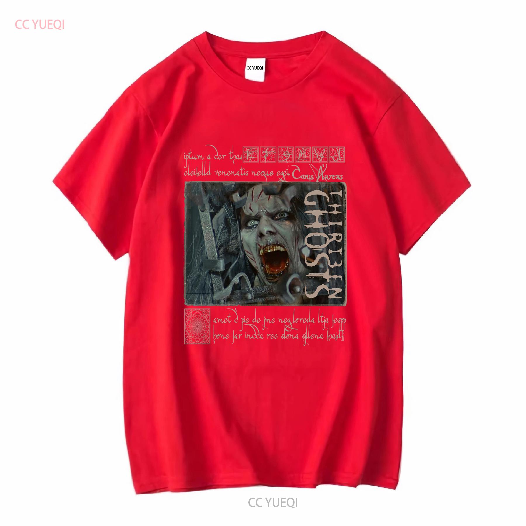 

Thirteen 13 Ghosts The Jackal T Shirt long or short sleeves vintage Washed homme Breathable fashion Stretched Versatile Stylish S