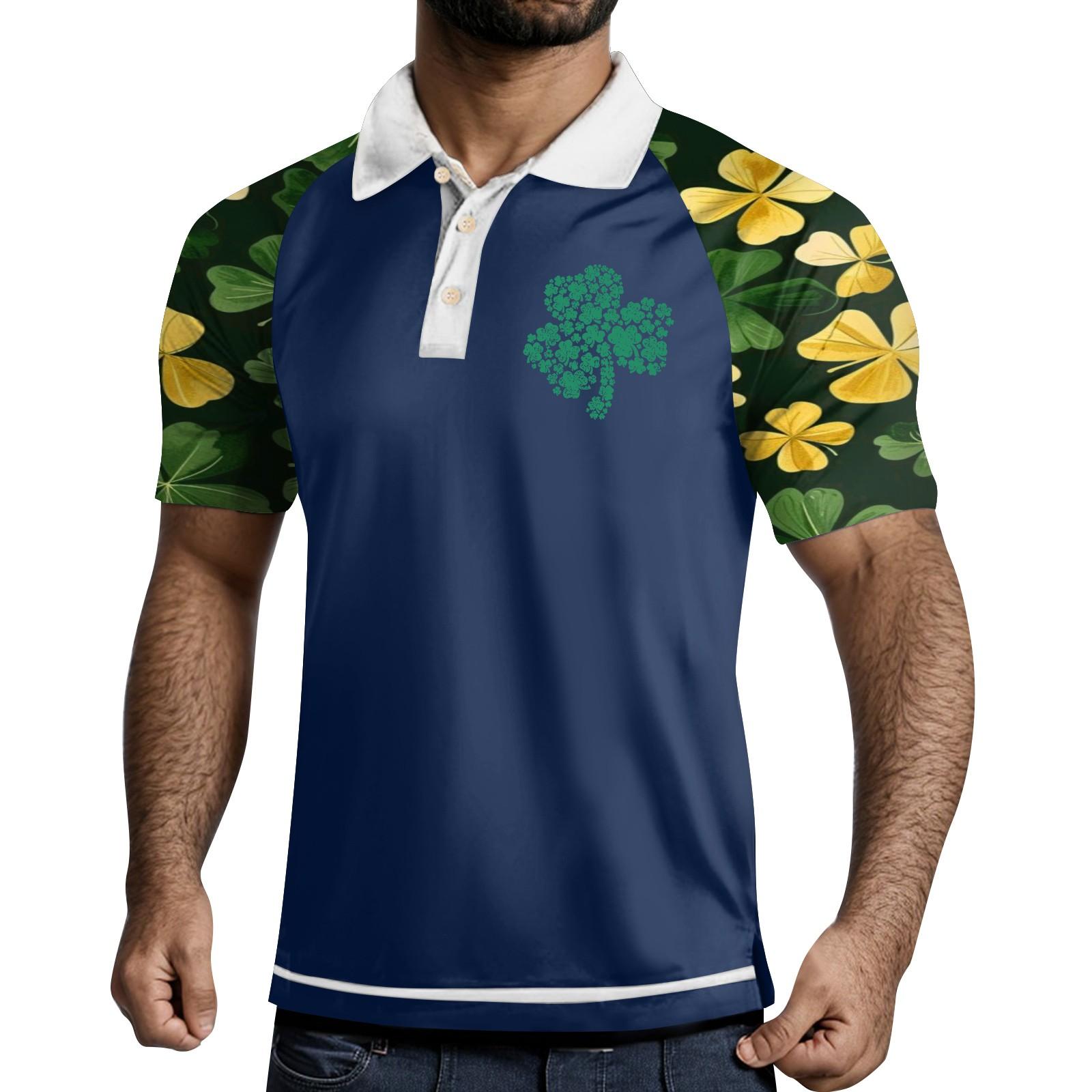 

Чоловіча дихаюча сорочка з короткими рукавами для літнього дозвілля L синій