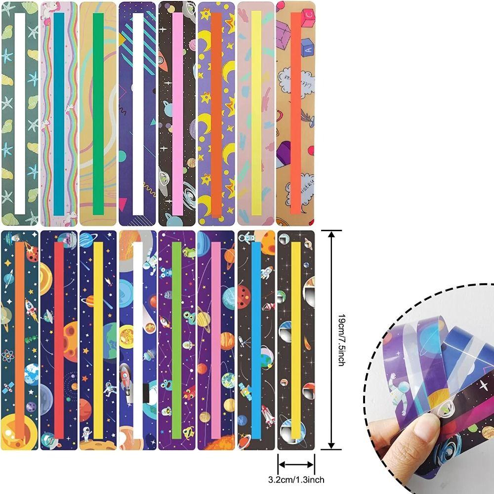 Paski do czytania pasków śledzących Paski do czytania z przewodnikiem Odczytywanie pasków zakreślaczy Asst