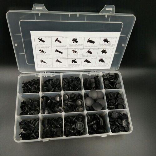 

300 Clips Bumper Fender Hood Trim Body Push Retainers Pin Rivet Assortment Kit