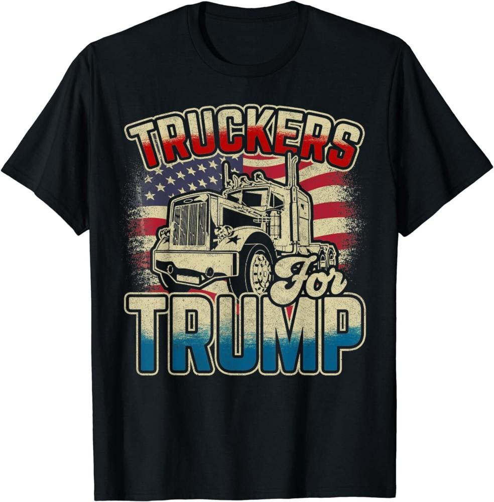 Truckers For Trump 2024 Trump 2024 Vote Trump Unisex T-Shirt Unisex T-Shirt XXXL