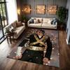 Michael Jackson Portrait Signature Printed Rug Absorbent Nonslip Carpet For Hallway Balcony Study Home Party Decor Halloween Gift