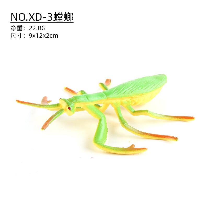 Simulations-Insekten-Tier-Modell Monopteryx Marienkäfer Schmetterling Raupe Kognitives Statisches Ornament Spielzeug