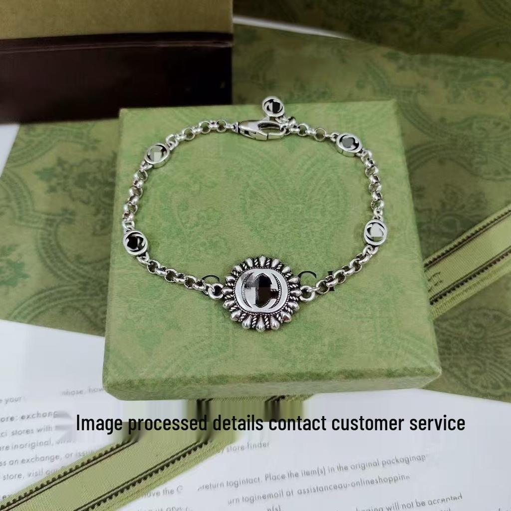 925 Silver Sunflower Bracelet: Versatile and Fashionable Unisex Gift