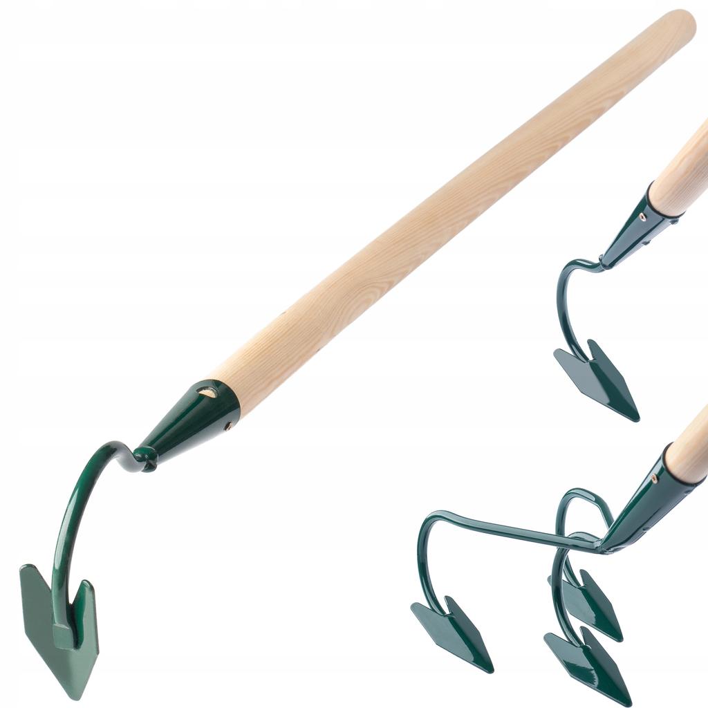 KADAX Loosener Cultivator Soil Manual Garden 127cm