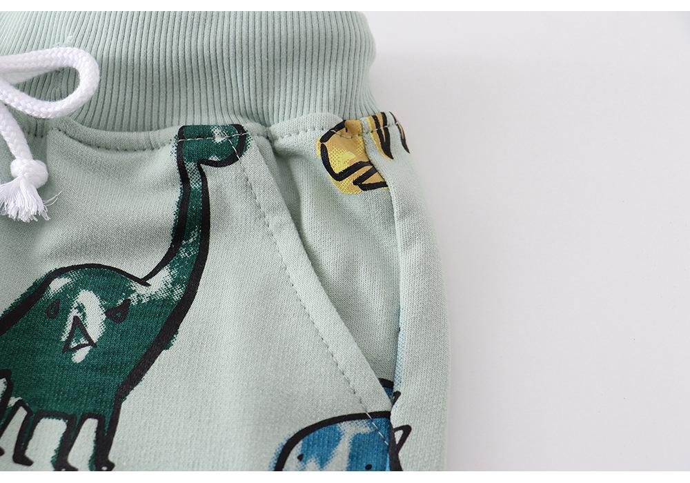 European American Kids' Summer Cotton Striped Shorts – Boys & Girls Casual Pants, Size Small/Medium.