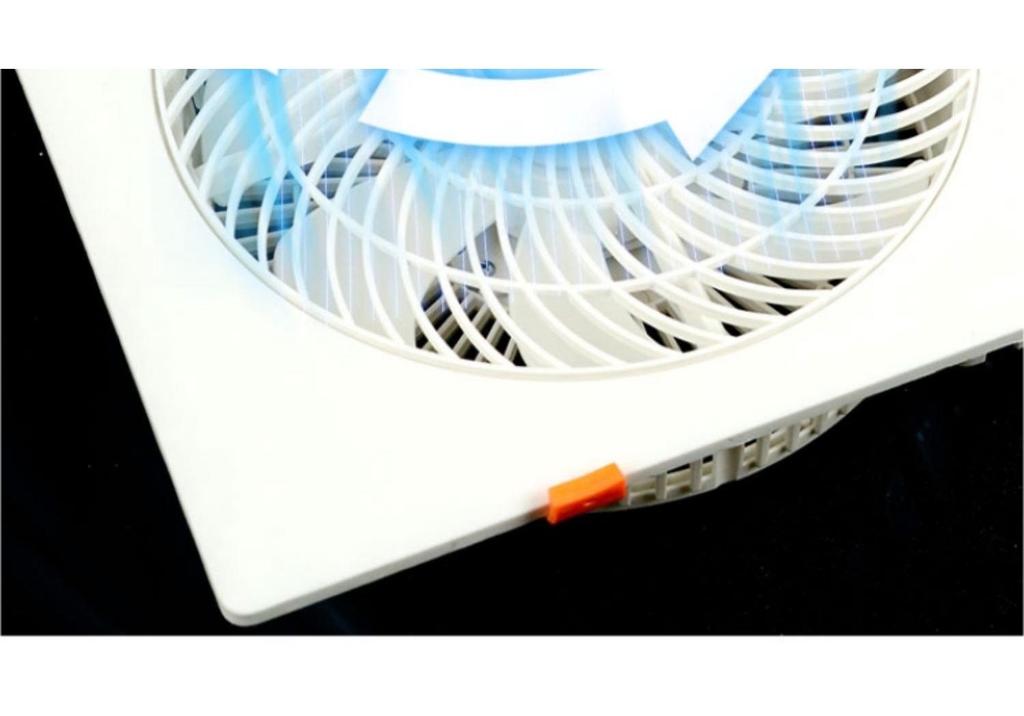 Integrated Ceiling Cooling Fan for Kitchen and Bathroom - 300x600 Plasterboard