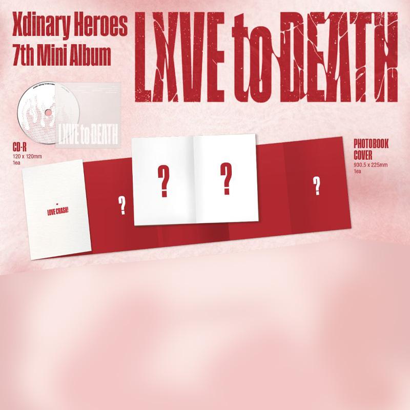 [PRE ORDER] Xdinary Heroes – LXVE to DEATH (Photobook Ver.)