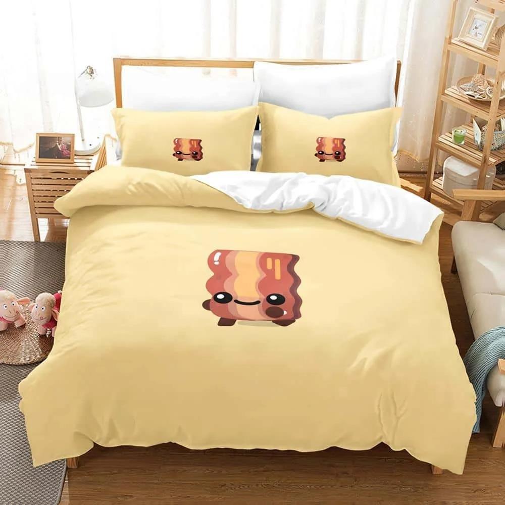 3D Kawaii Game Boomerang Fu Beddengoed Set Enkele Tweepersoons Volledige Queen King Size Beddengoed Set Volwassen Kind Slaapkamer Dekbedovertrek Sets Huis Textiel Gereedschap