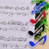 3Pcs/set Book Paper Sheet Clips Steel Spring Score Funny Mini Music Folder Clips Decorative Paper Musical Notation Clip