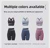 Peach Seamless Sports Suit: Slimming, Shaping, Yoga & Running Outfit for Women