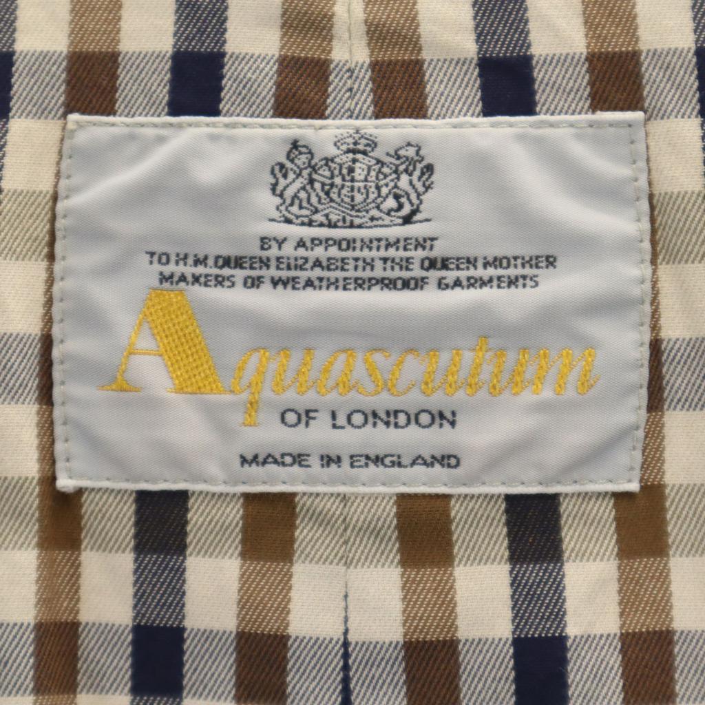 Aquascutum 80s 90s Old Stainless collar coat beige Men's Used