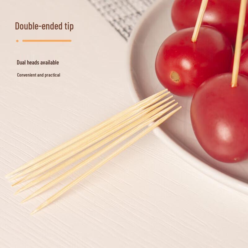 YOUAO Double-Tipped Disposable Toothpicks