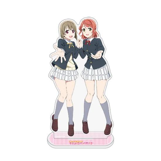 KADOKAWA Love Nijigasaki High School Idol Club Uehara Ayumu Nakasu Kasumi Acrylic Figure W75 x H150mm Made of Acrylic Live! & Approx.