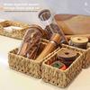 Finger Flower Water Hyacinth Storage Basket Home Multi-functional Desktop Storage Basket Bathroom Storage Box