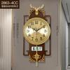 Luxury Chinese-Style Wall Clock Silent Quartz Modern Home Decor Elegant 2025 Hanging Timepiece