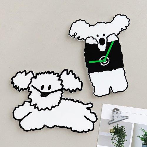 [BRUNCH BROTHER] BRUNCH BROTHER Little Paper Wall Clock Pepper