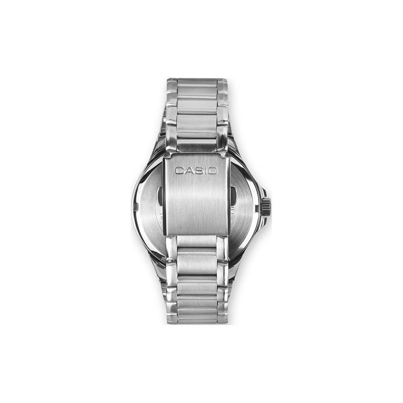 Casio EDIFICE Stahlarmband Zeiger Quarzwerk Edelstahlarmband Japanische und Koreanische Uhr Herrenuhr Schwarzes Zifferblatt EF-316D-1AVEF