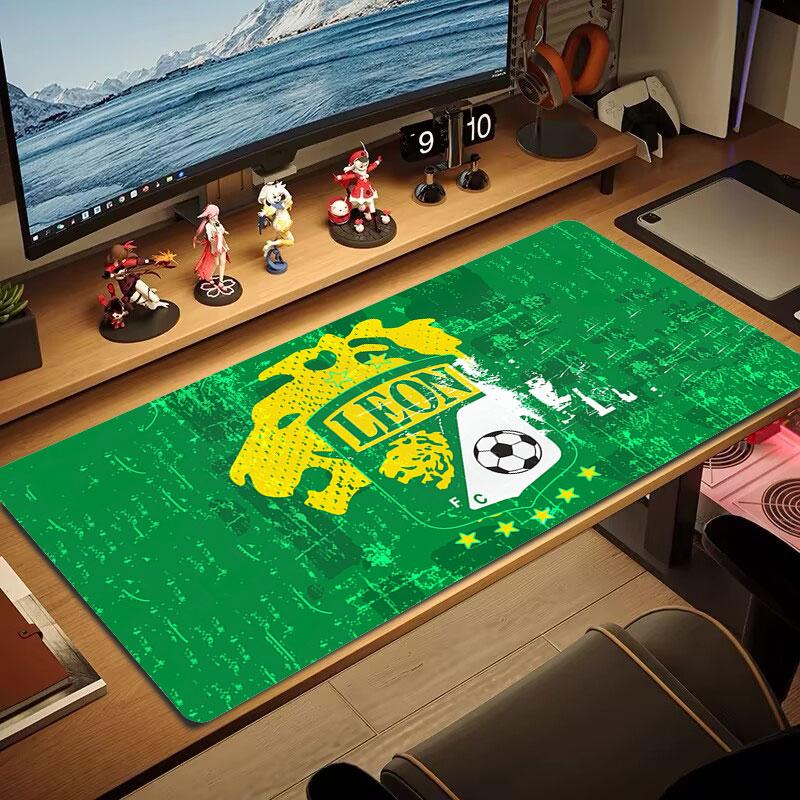 Leon Youth FC Mouse Pad, Large Gaming Desk Mat, Non-slip XXL Mousepad for Laptop & Tablet, Mini PC Playmat with Stitched Edges