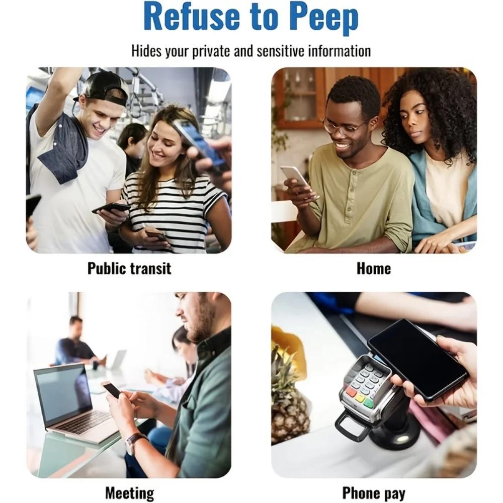 Protetores De Tela De Privacidade Para iPhone, Vidro Temperado Anti-espião, iPhone17 16 15, 12, 13, 14 Pro Max, Mini, 7, 8 Plus, 11, XS, 3 Unidades