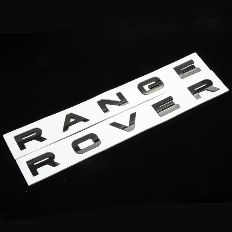 Lettere Logo 3D in ABS Emblema per Cofano Auto Adesivo per Cofano Per Range Rover Emblema L320 L322 L405 L494 Vouge Discovery Evoque Accessori
