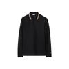 Burberry Polo Shirts Men's Black Polo Collar Moderate Straight Fit 81118151