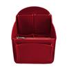 New Portable Make Up Organizer Felt Insert Bag for Handbag Travel Inner Purse Cosmetic Bags Fit Various Women Backpack Bags