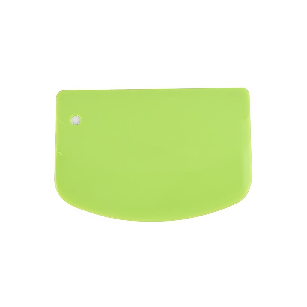 Verdickter halbkreisförmiger PP-Kunststoff-Backschaber mit Loch zum Schneiden von Kuchen, Reisnudeln und Teig