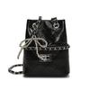 This Year's Popular Fashion Korean Version of Diamond Chain Bag Women's 2025 New Versatile Shoulder Messenger Bag Bucket Bag Tide