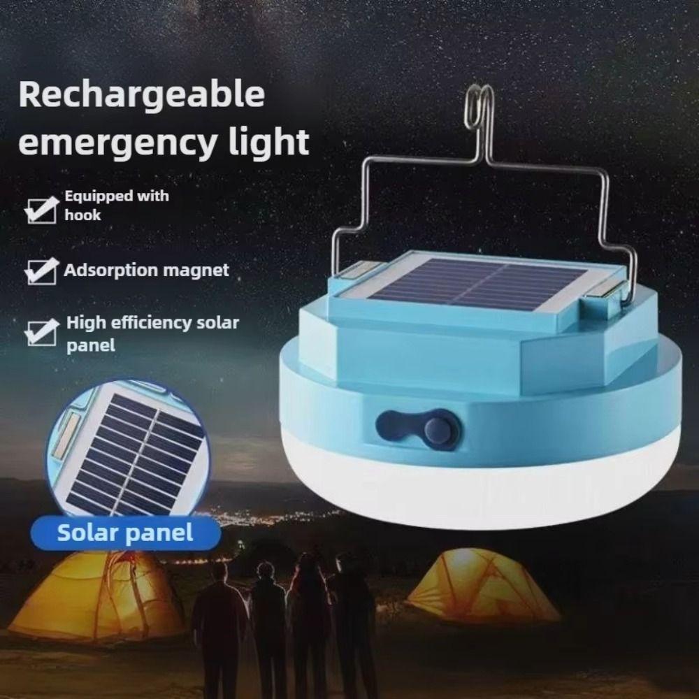 Quick Hook Solar Powered LED Camping Light Waterproof Ultra Bright LED Light  Camping