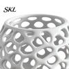 Office Desk Organizer Modern Honeycomb Pen Holder, 3D Printed Hollow Design Stylish Accessory Container, for Pencils Makeup Brushes Holder