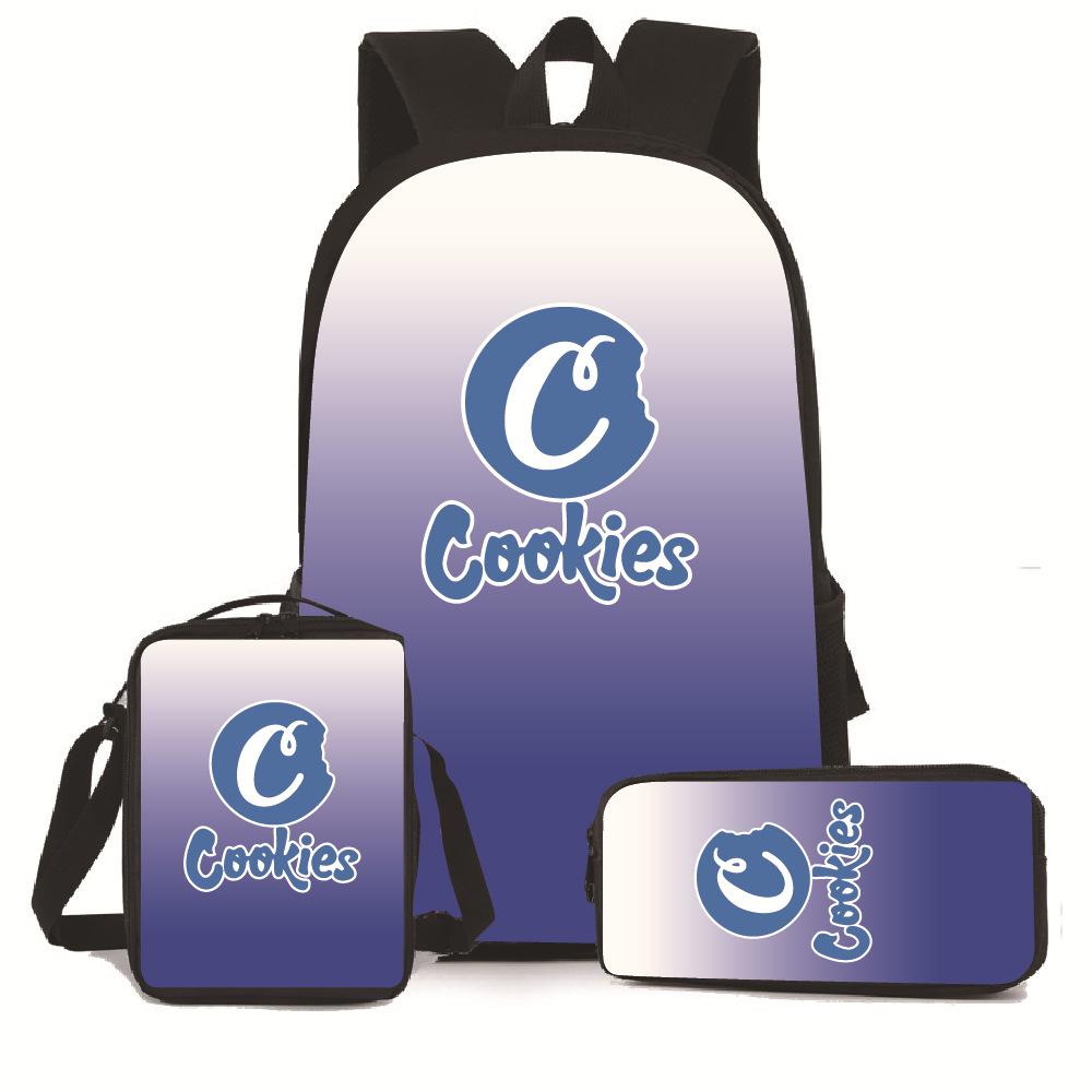 Cooking Peripheral Backpack Travel Bag Computer Bag Shoulder Bag Pencil Bag Backpack Set